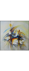 Morgen-Star-100x100cm-Oel-Leinwand-2001