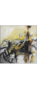 Morgen-Stern-Oel-Lein-80x80cm-Oesterreich-1999