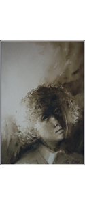 Maedchen-Sepia-Papier-40x60cm-1980