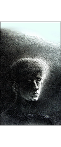 Portrait-Feder-20x35cm-1989