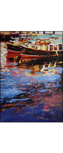Elbe-Oel-Leinwand-80x100cm-Hamburg-2008