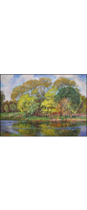 Fruehling-im-Park-Oel-Leinwand-61x85cm-1990